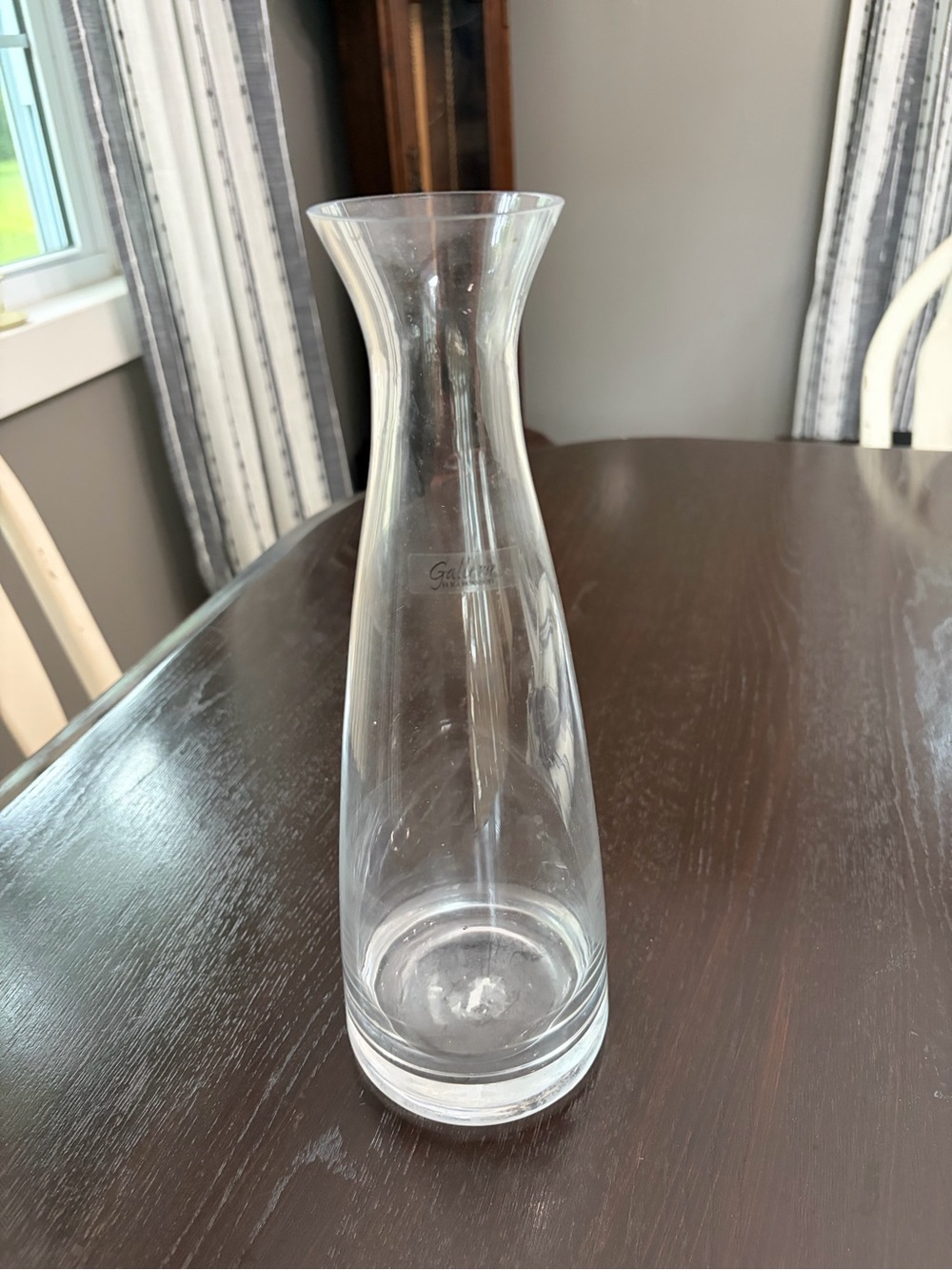 Gallery Clear Glass Vase - Transparent